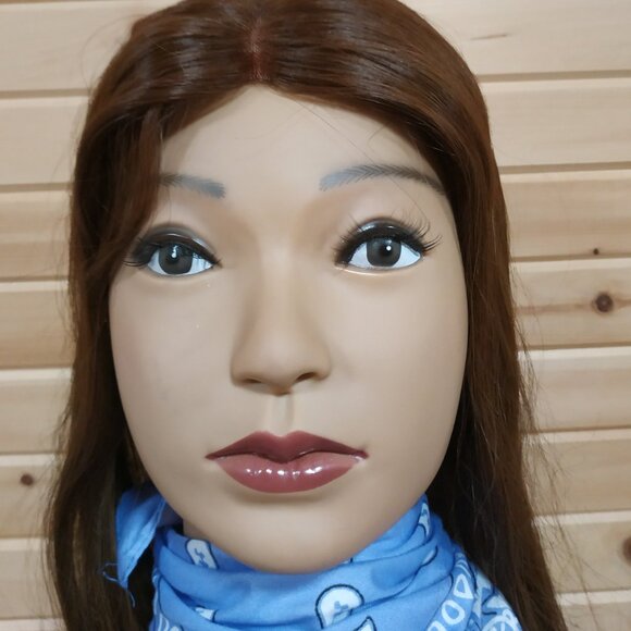 Real Human Hair Topper for Thinning Hair, Chocolate Brown, 16", 6x7" Base - Picture 2 of 10